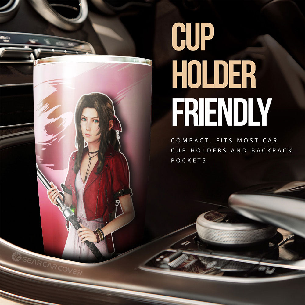 Aerith Gainsborough Tumbler Cup Custom Car Accessories
