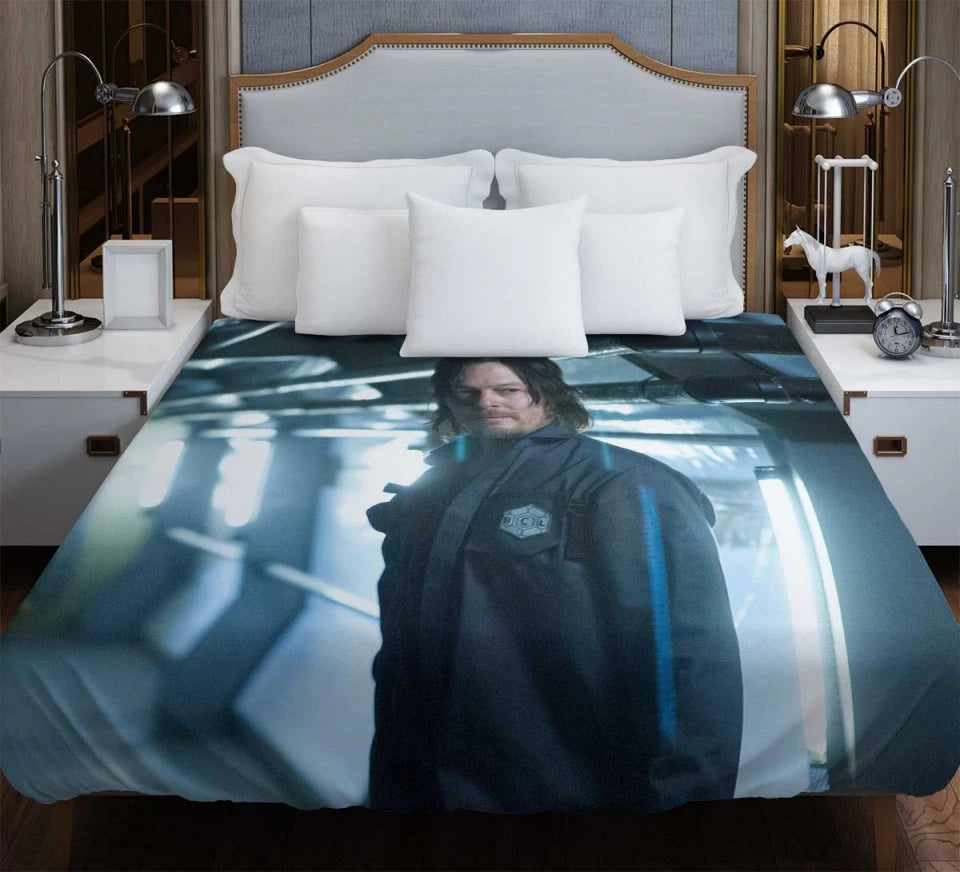 Air Movie Norman Reedus Duvet Cover