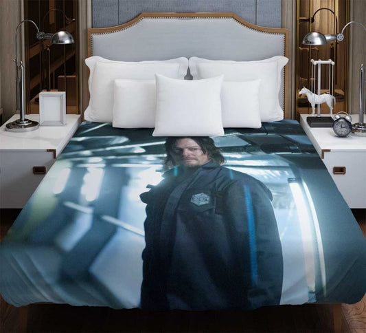 Air Movie Norman Reedus Duvet Cover