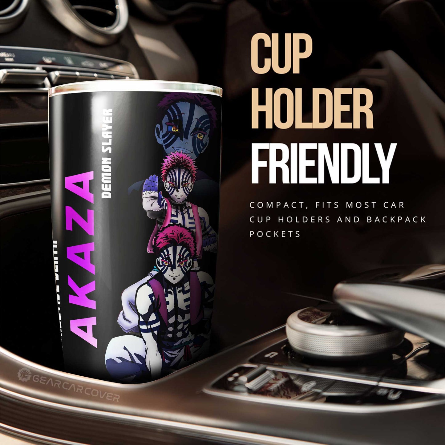 Akaza And Rengoku Tumbler Cup Custom Demon Slayer Anime