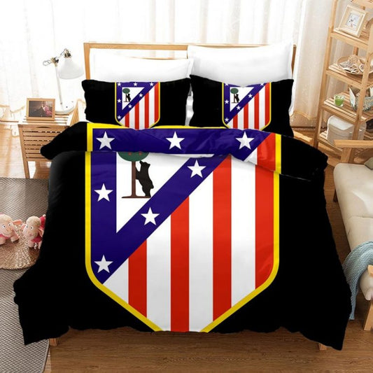 Atletico Madrid Black Bedding Set