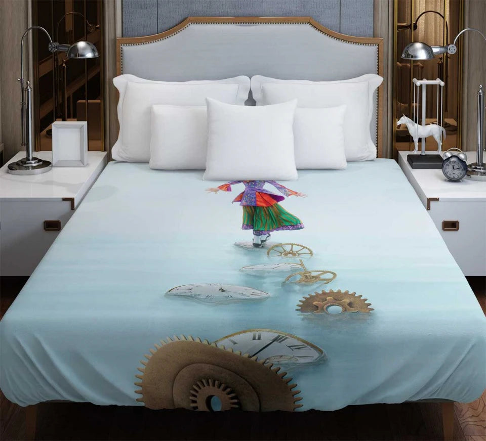 Alice Through the Looking Glass Movie Mia Wasikowska Duvet Cover