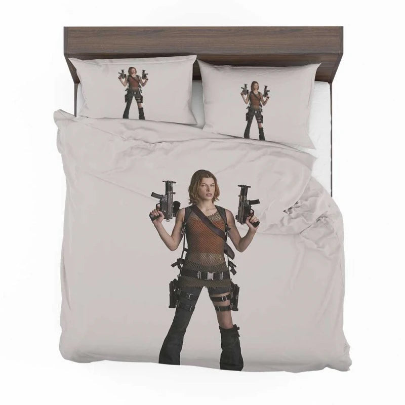 Alice in Resident Evil Apocalypse Movie Bedding Set