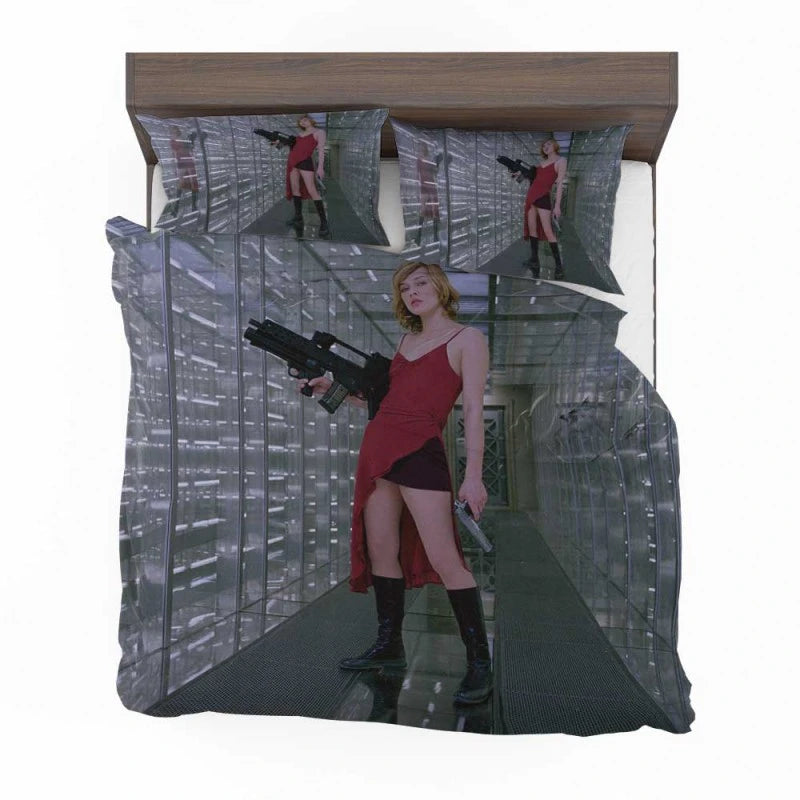 Alice in Resident Evil Movie Bedding Set