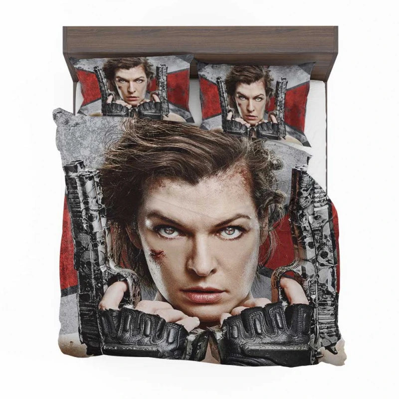 Alice in Resident Evil The Final Chapter Movie Bedding Set