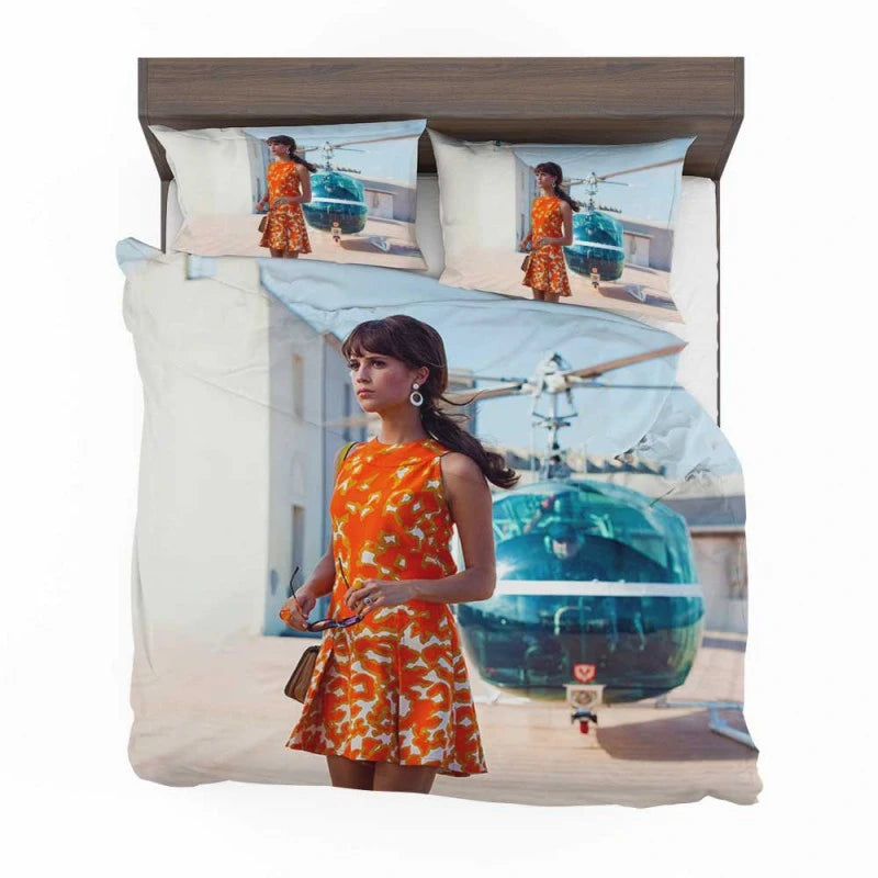 Alicia Vikander in The Man from UNCLE Movie Bedding Set