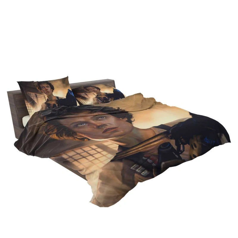 Aliens Movie Cas Ellen Ripley Sigourney Weaver Bedding Set