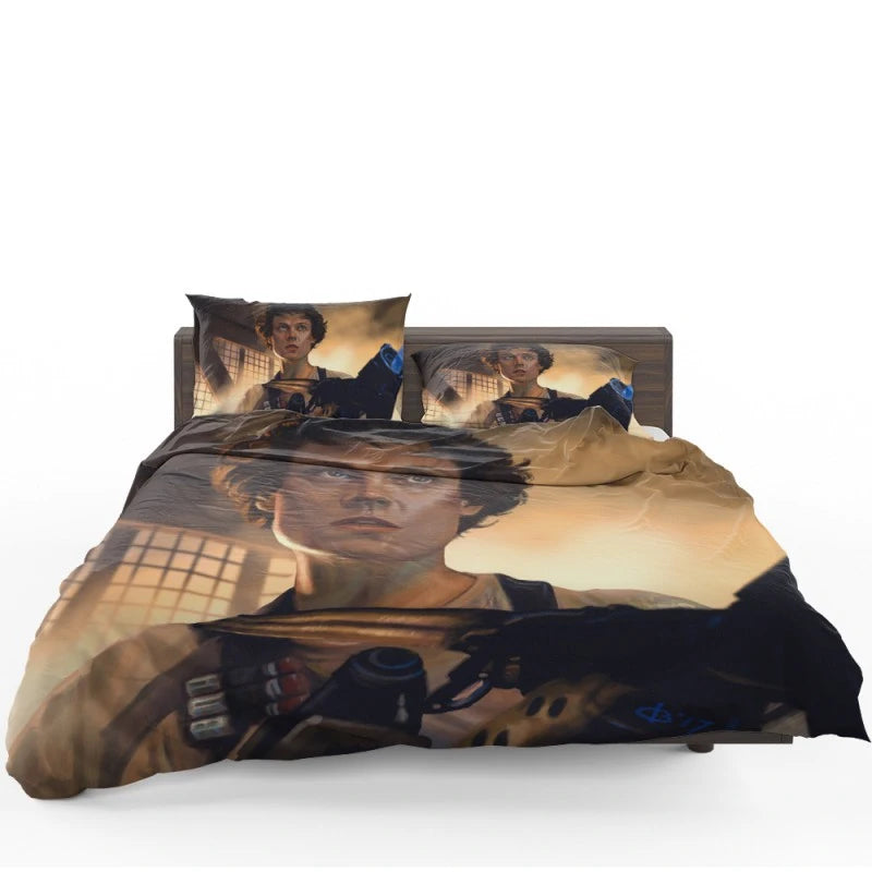 Aliens Movie Cas Ellen Ripley Sigourney Weaver Bedding Set