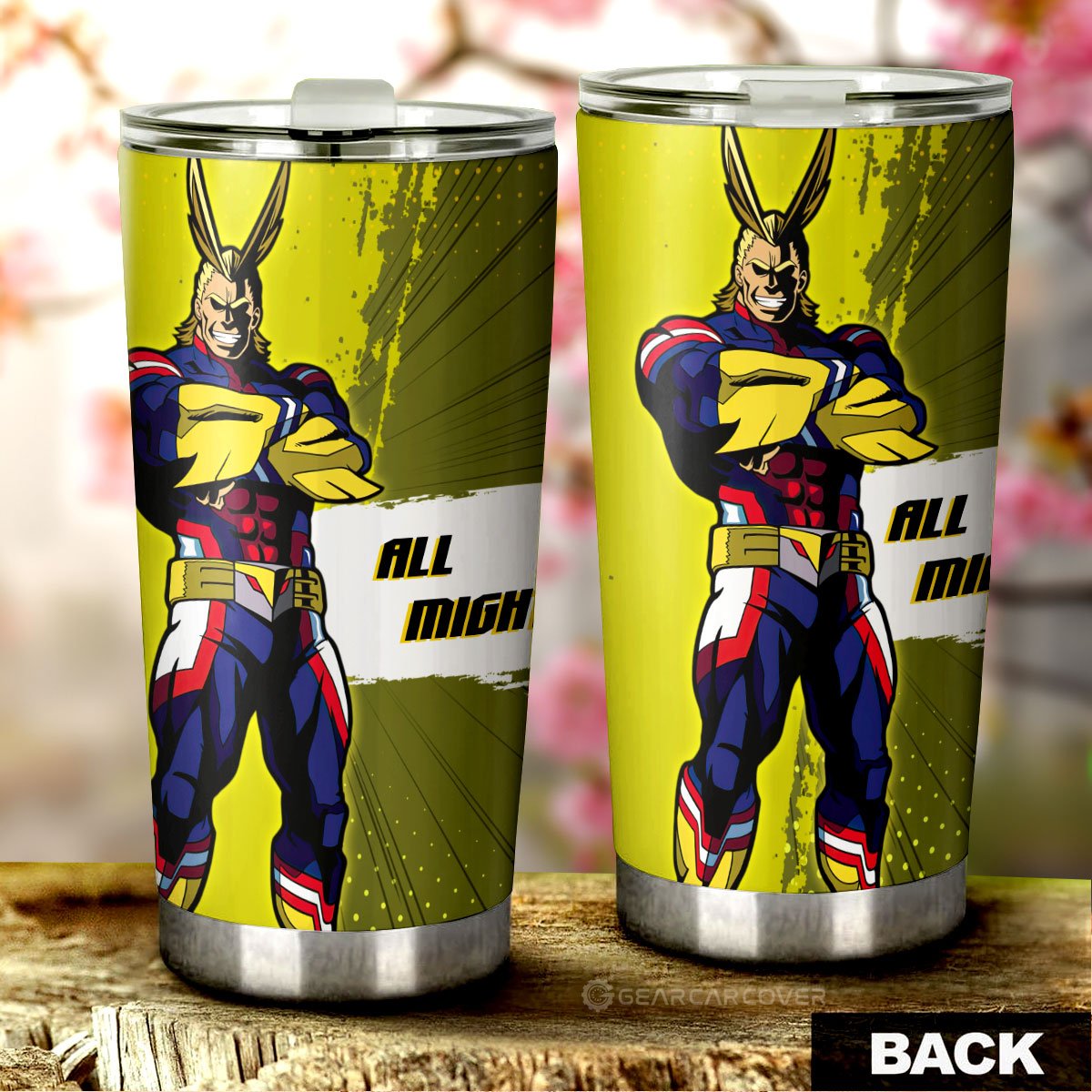 All Might Tumbler Cup Custom For My Hero Academia Anime Fans