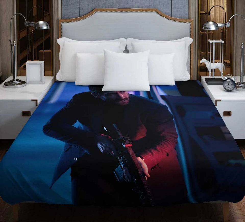 Ambulance Movie Jake Gyllenhaal Duvet Cover