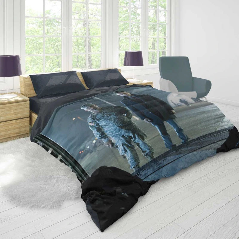 American Ultra Movie Topher Grace Duvet Cover