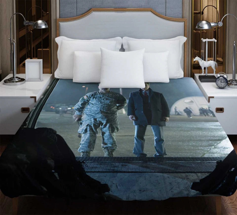 American Ultra Movie Topher Grace Duvet Cover