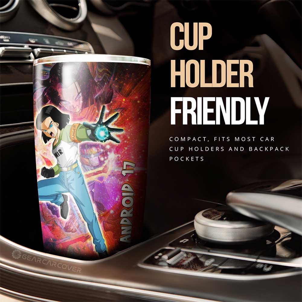 Android 17 Tumbler Cup Custom Car Accessories