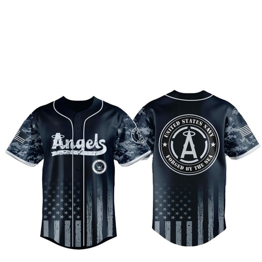 Angels US Navy Military Jersey 2025 - Grishko.com