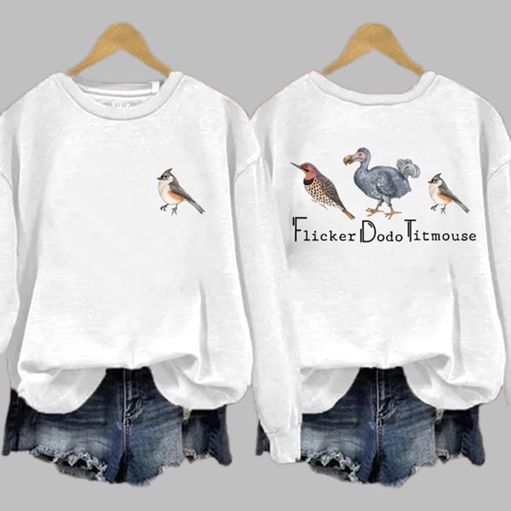 Animal FDT Flicker Dodo Titmouse Sweatshirt - Grishko.com