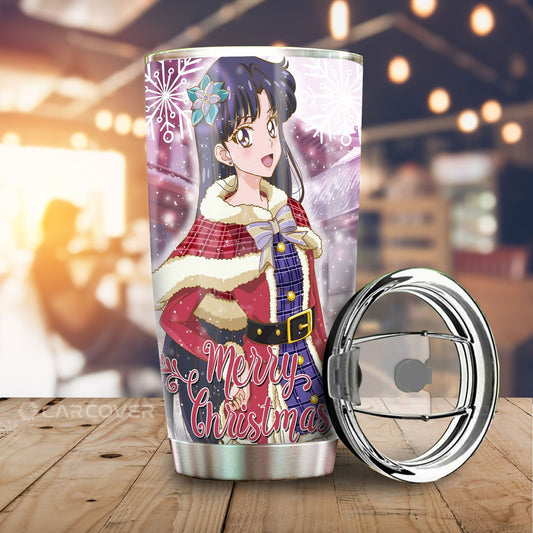 Anime Christmas Sailor Mars Tumbler Cup Custom Sailor Moon Car Accessories