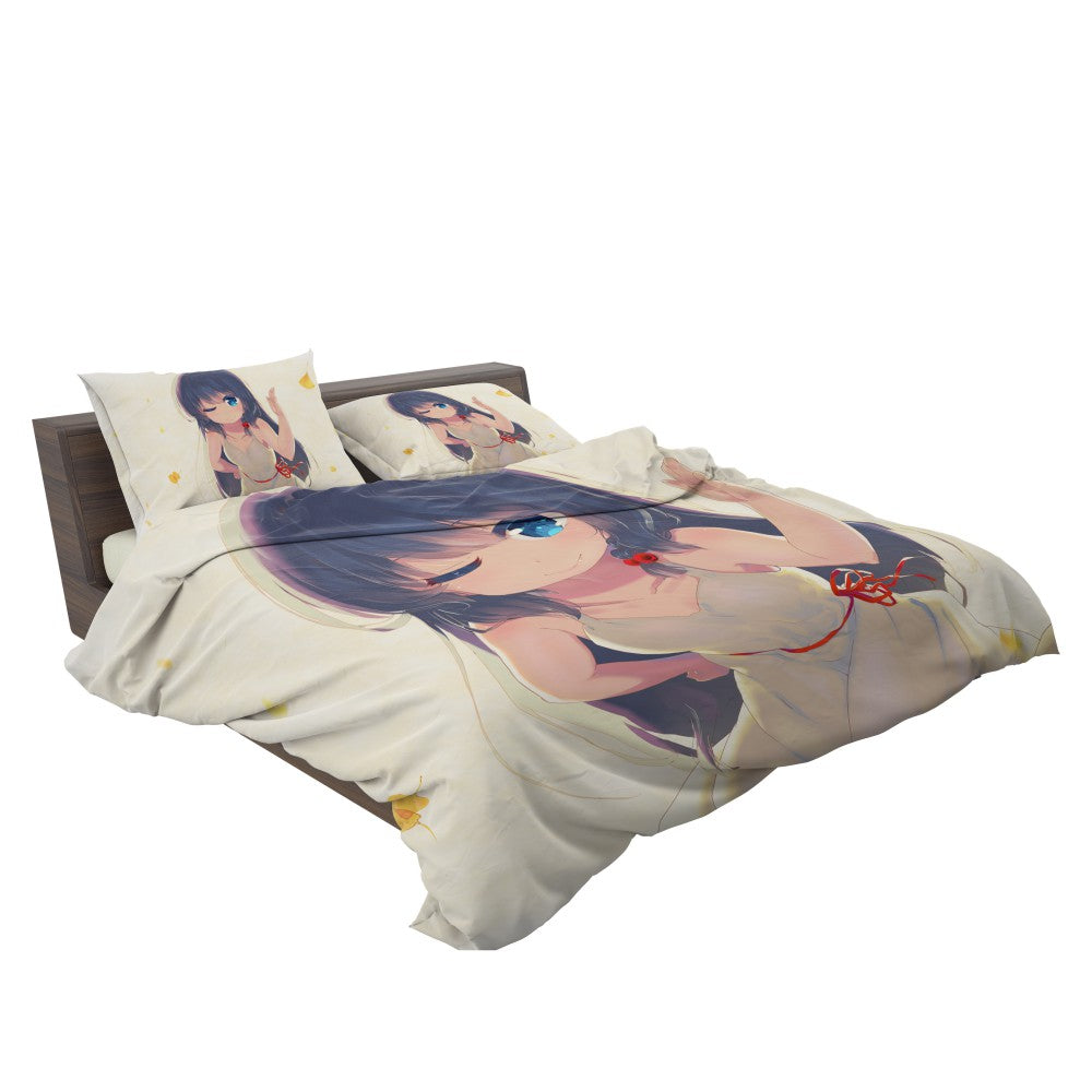 Anime Girl Japanes Cartoon Bedding Set