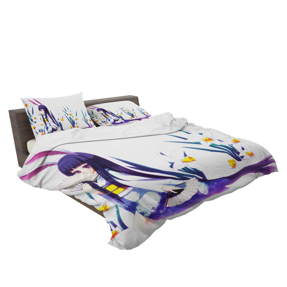 Anime Girl Violet Bedding Set