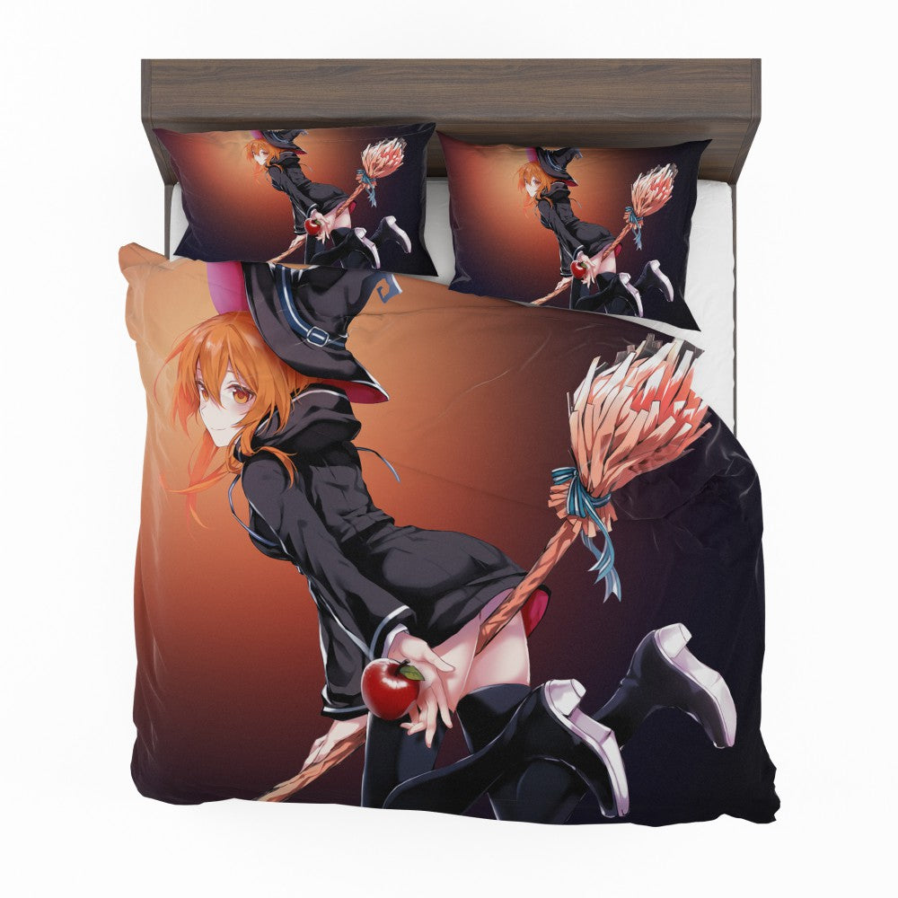 Anime Girl Wich Magic Teen Bedding Set