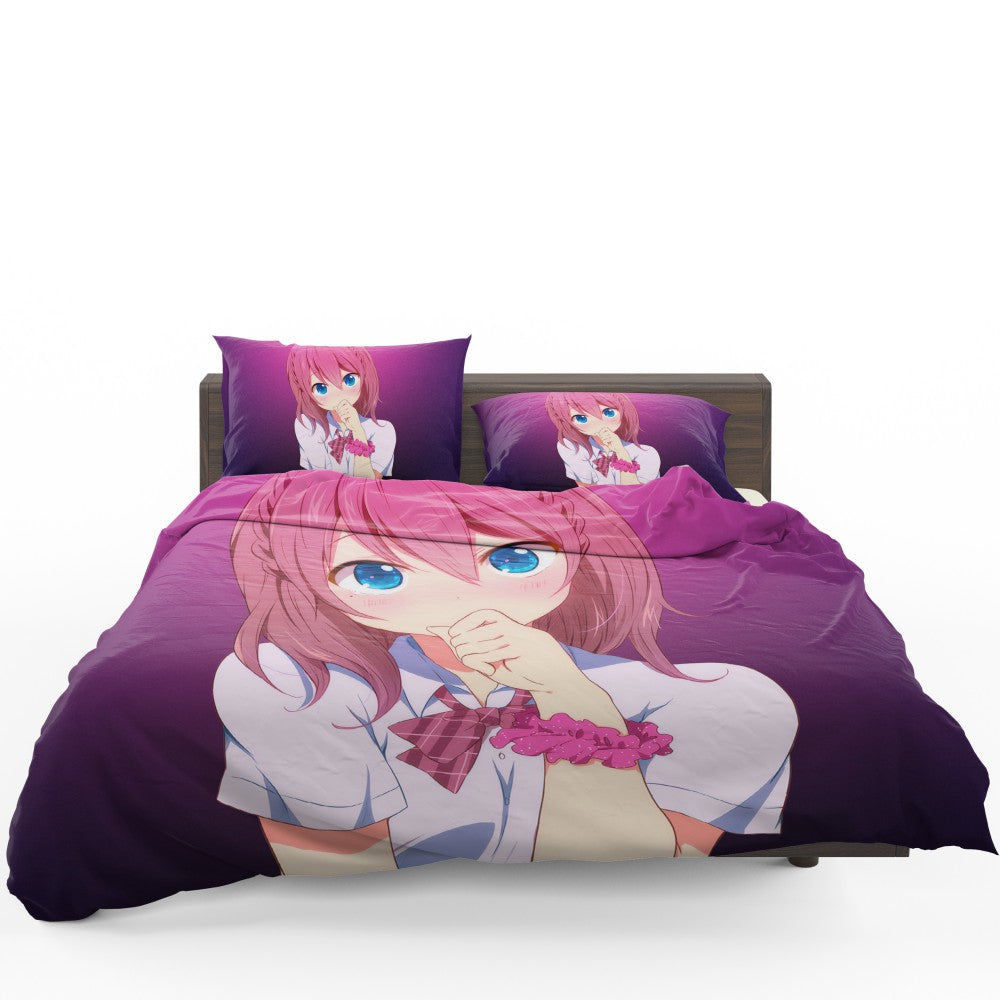 Anime Girl Yawning Teen Bedding Set