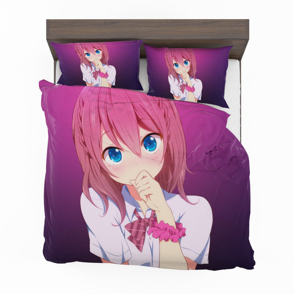 Anime Girl Yawning Teen Bedding Set
