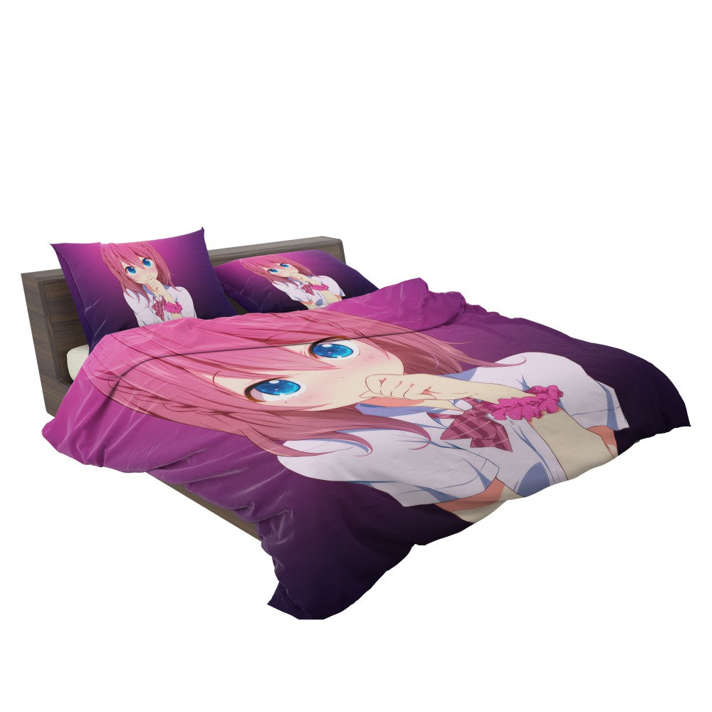 Anime Girl Yawning Teen Bedding Set