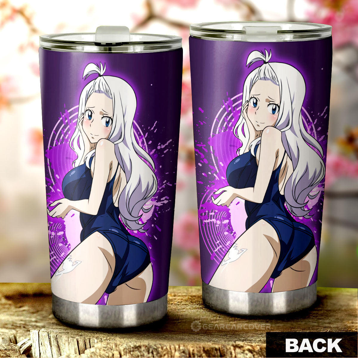 Anime Sexy Girl Mirajane Strauss Tumbler Cup Custom Fairy Tail Anime