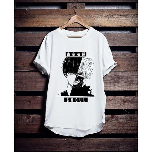 Anime Tokyo Ghoul Kaneki Ken Short Sleeve White Shirt Unisex Shirt Sweatshirt, Hoodie, Comfort Colors