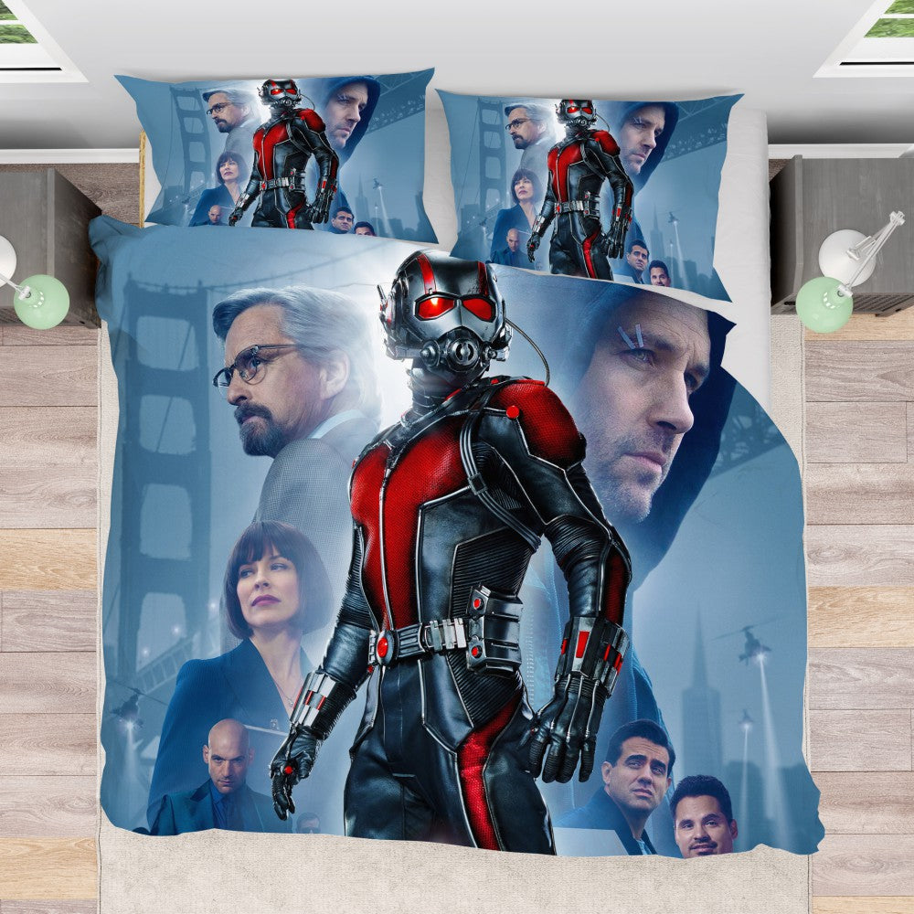 Ant Man Superhero Action Marvel Comics Warrior Bedding Set