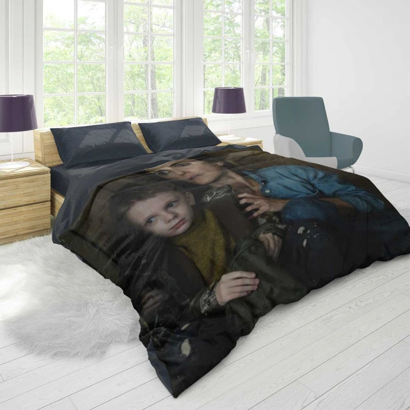 Antlers Movie Jeremy T Thomas Keri Russell Duvet Cover