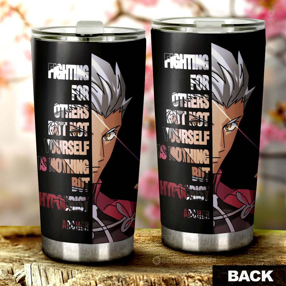 Archer Tumbler Cup Custom Fate Stay Night Anime Car Accessories