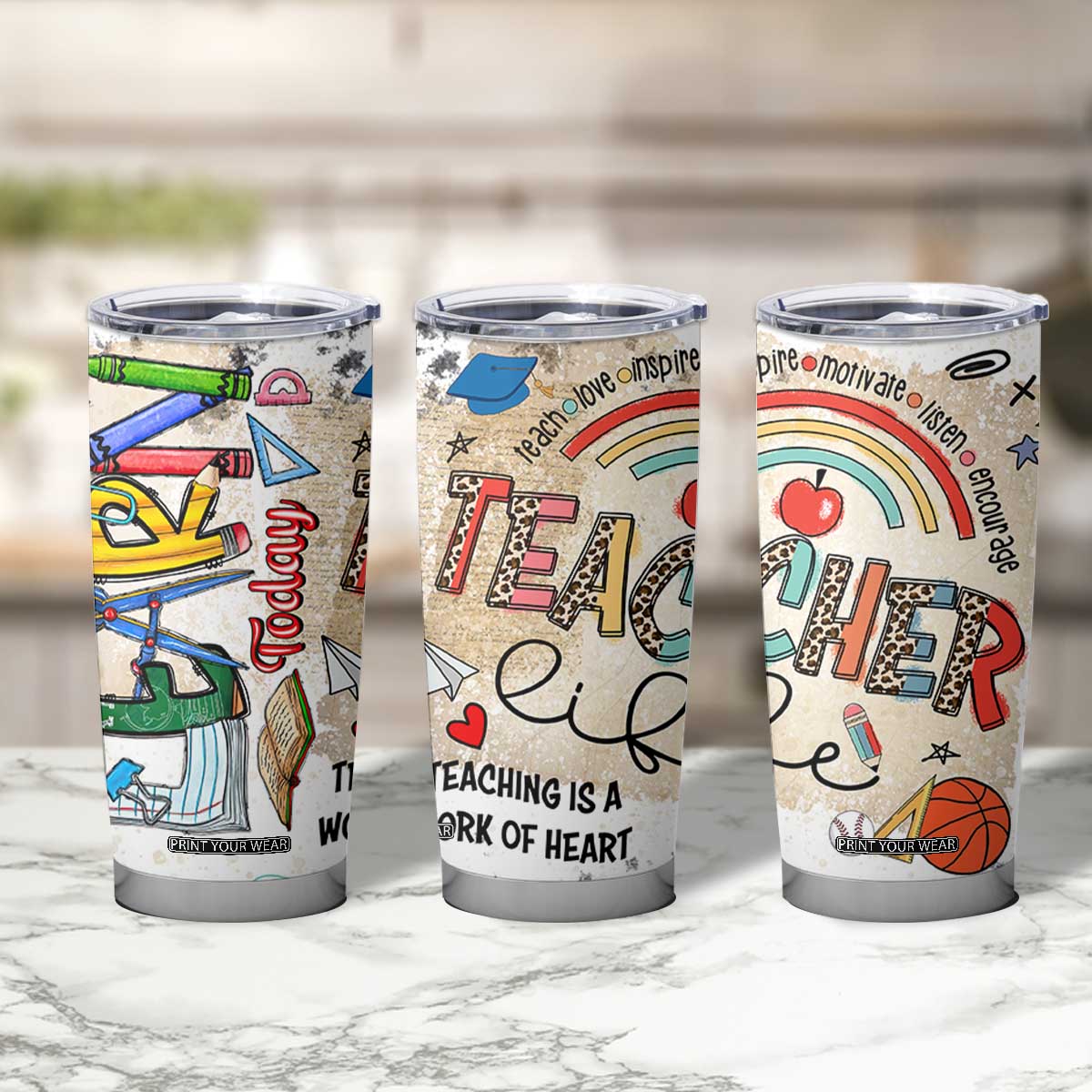 Aries Zodiac Tumbler Cup Astrology Horoscope Birthday Gift For Aries Women Men TB02