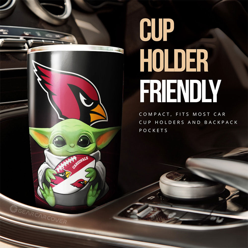 Arizona Cardinals Tumbler Cup Custom Car Accessories For Fan