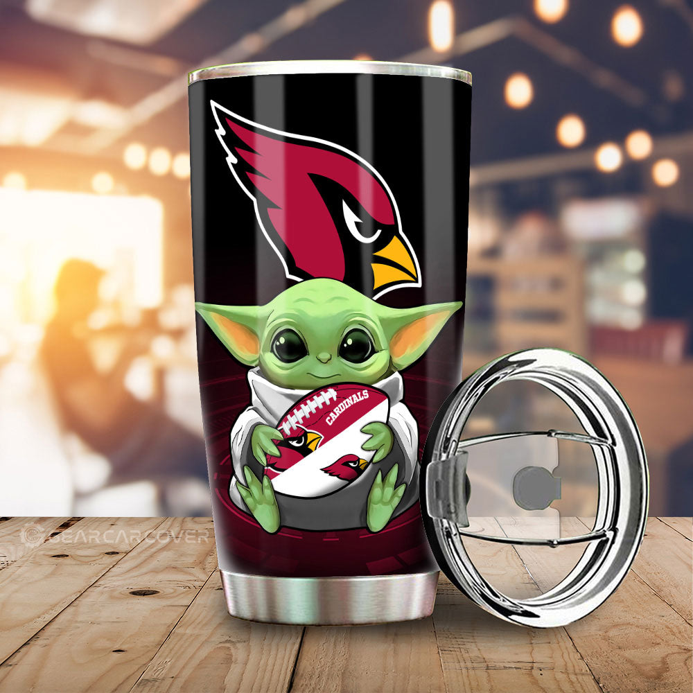 Arizona Cardinals Tumbler Cup Custom Car Accessories For Fan