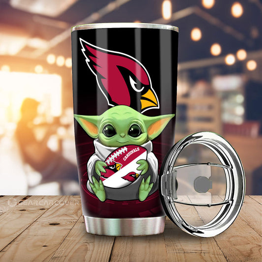 Arizona Cardinals Tumbler Cup Custom Car Accessories For Fan