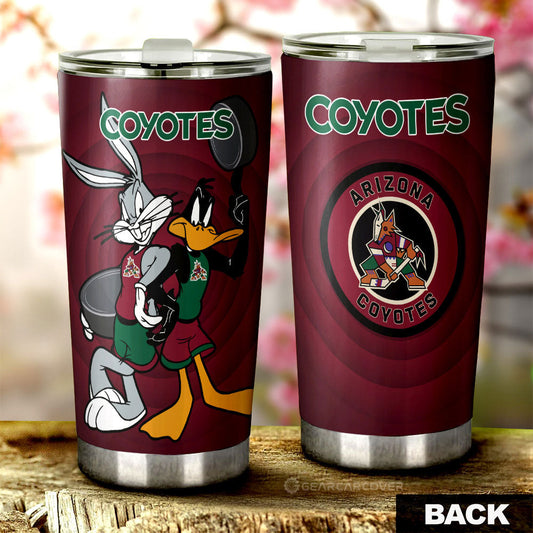 Arizona Coyotes Tumbler Cup Custom Car Accessories