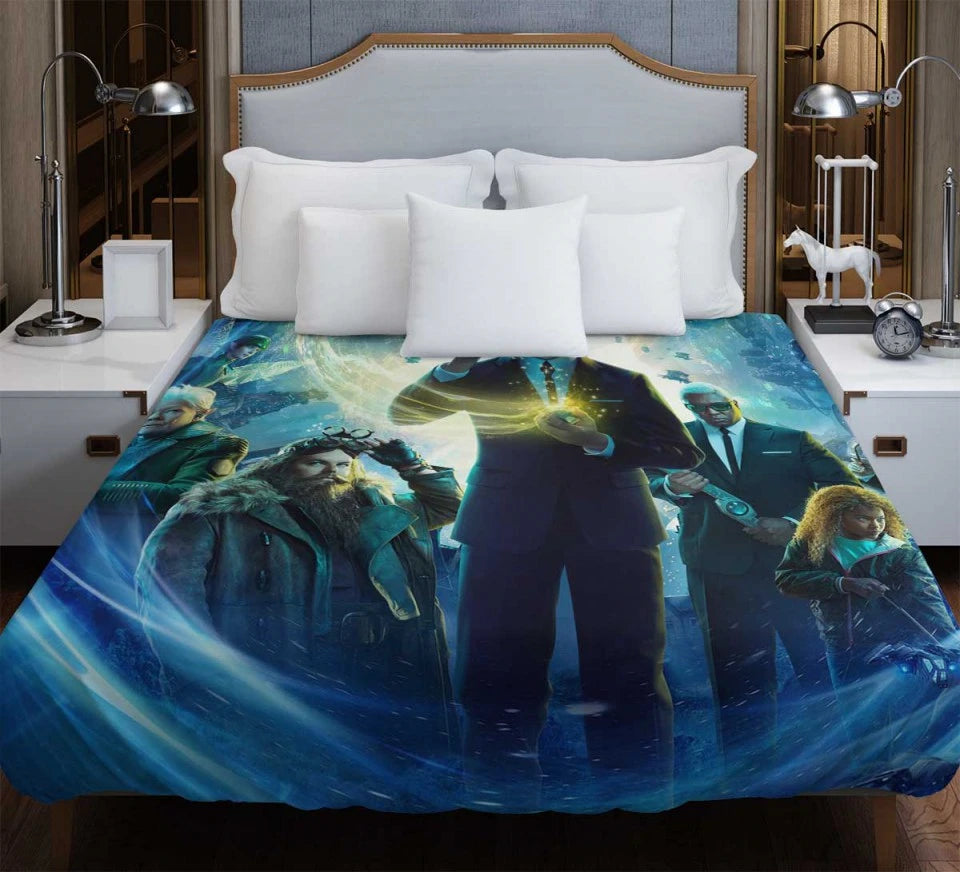 Artemis Fowl Movie Josh Gad Judi Dench Colin Farrell Duvet Cover