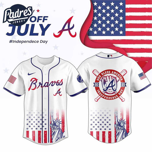 Atlanta Braves Special Independence Day 2025 Baseball Jersey - Padres Jersey Oasis: Elevate Your Baseball Style Game