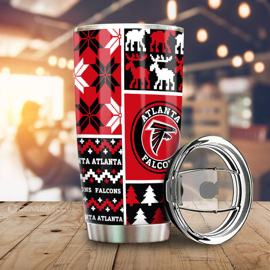 Atlanta Falcons Tumbler Cup Custom Ugly Style Car Accessories