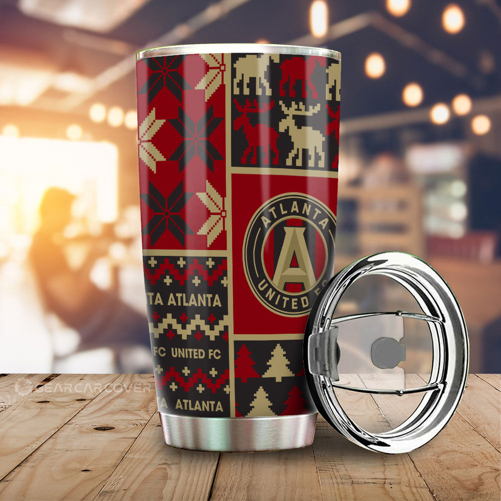 Atlanta United FC Tumbler Cup Custom Ugly Style Car Accessories