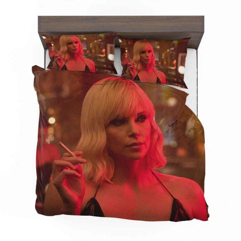 Atomic Blonde Movie Charlize Theron Bedding Set
