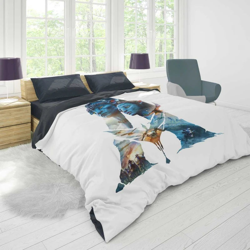 Avatar Movie Logo Duvet Cover