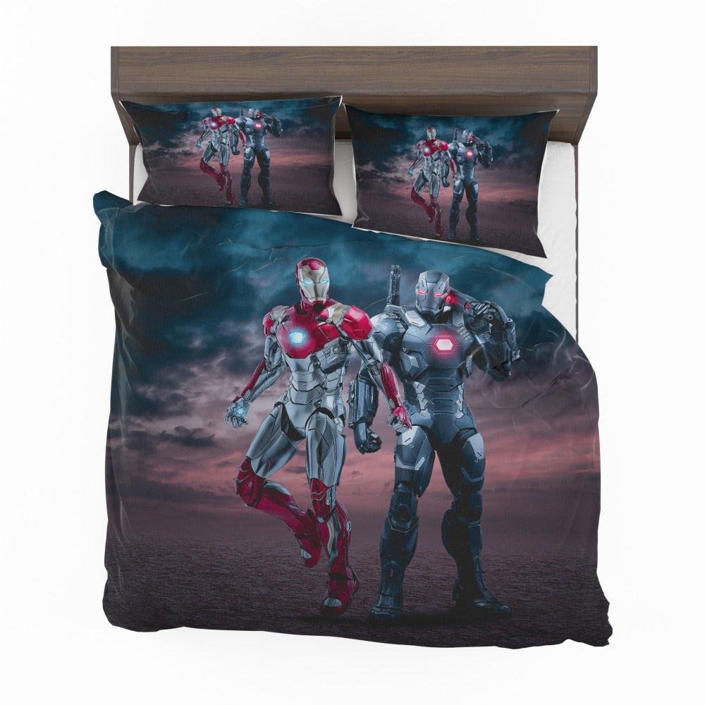 Avengers Age of Ultron Movie Iron Man War Machine Bedding Set