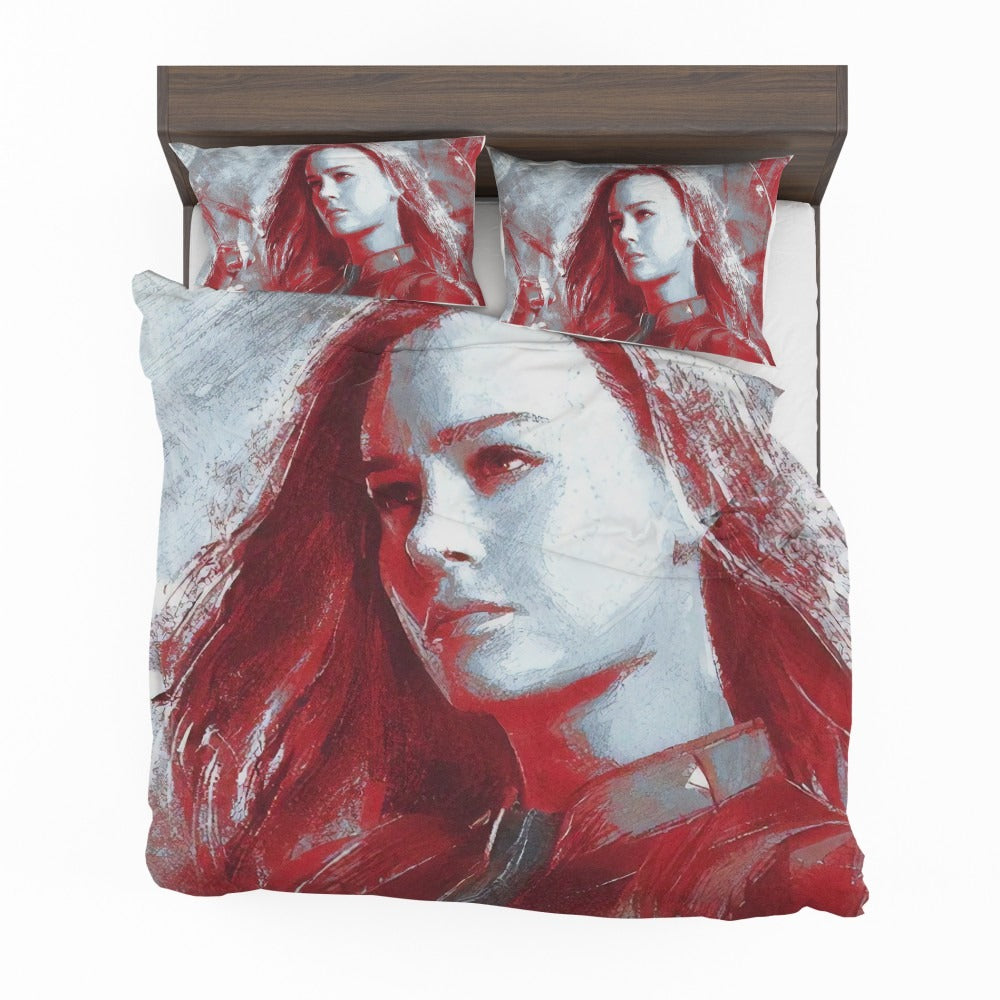 Avengers Endgame Movie Brie Larson Bedding Set