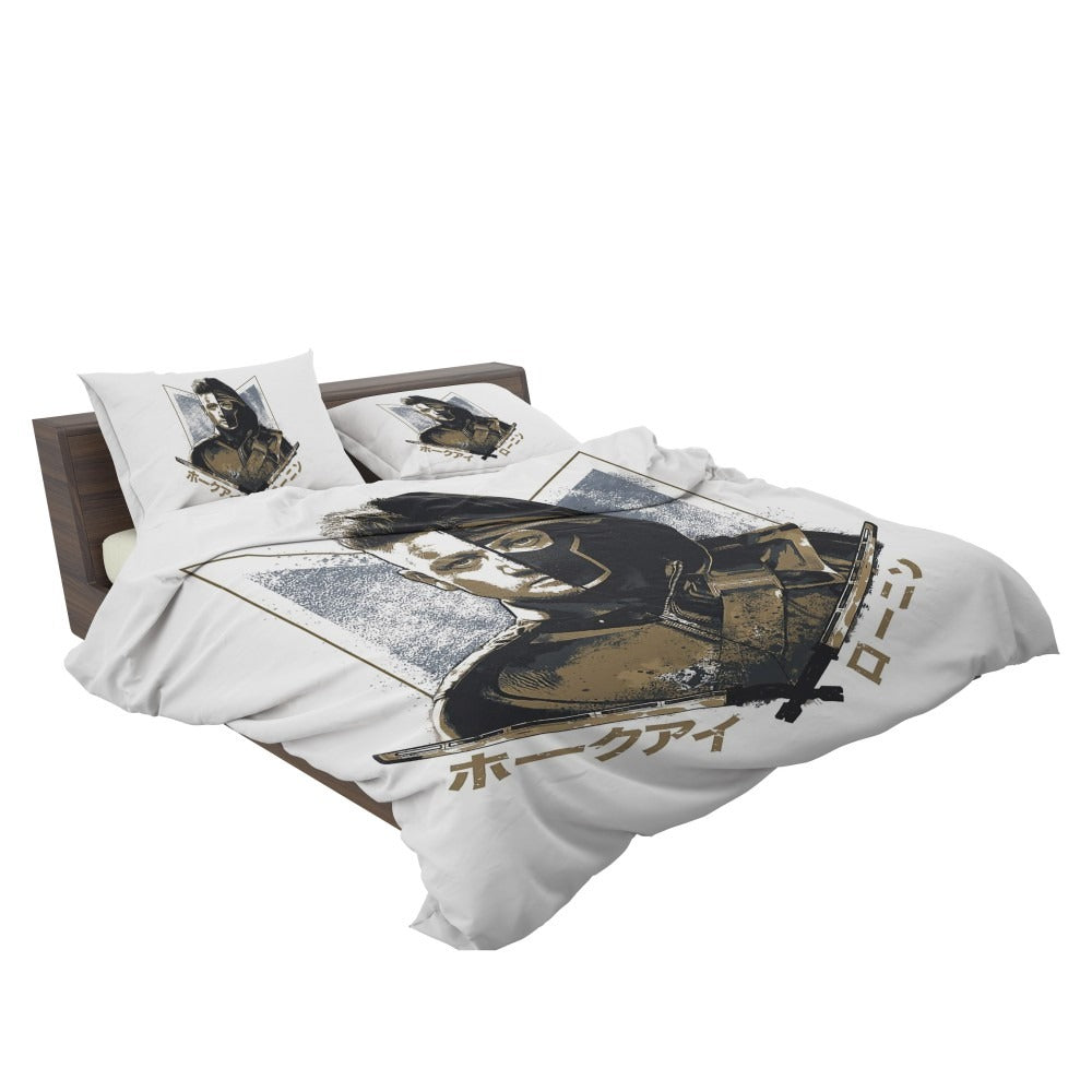 Avengers Endgame Movie Hawkeye Jeremy Renner Bedding Set