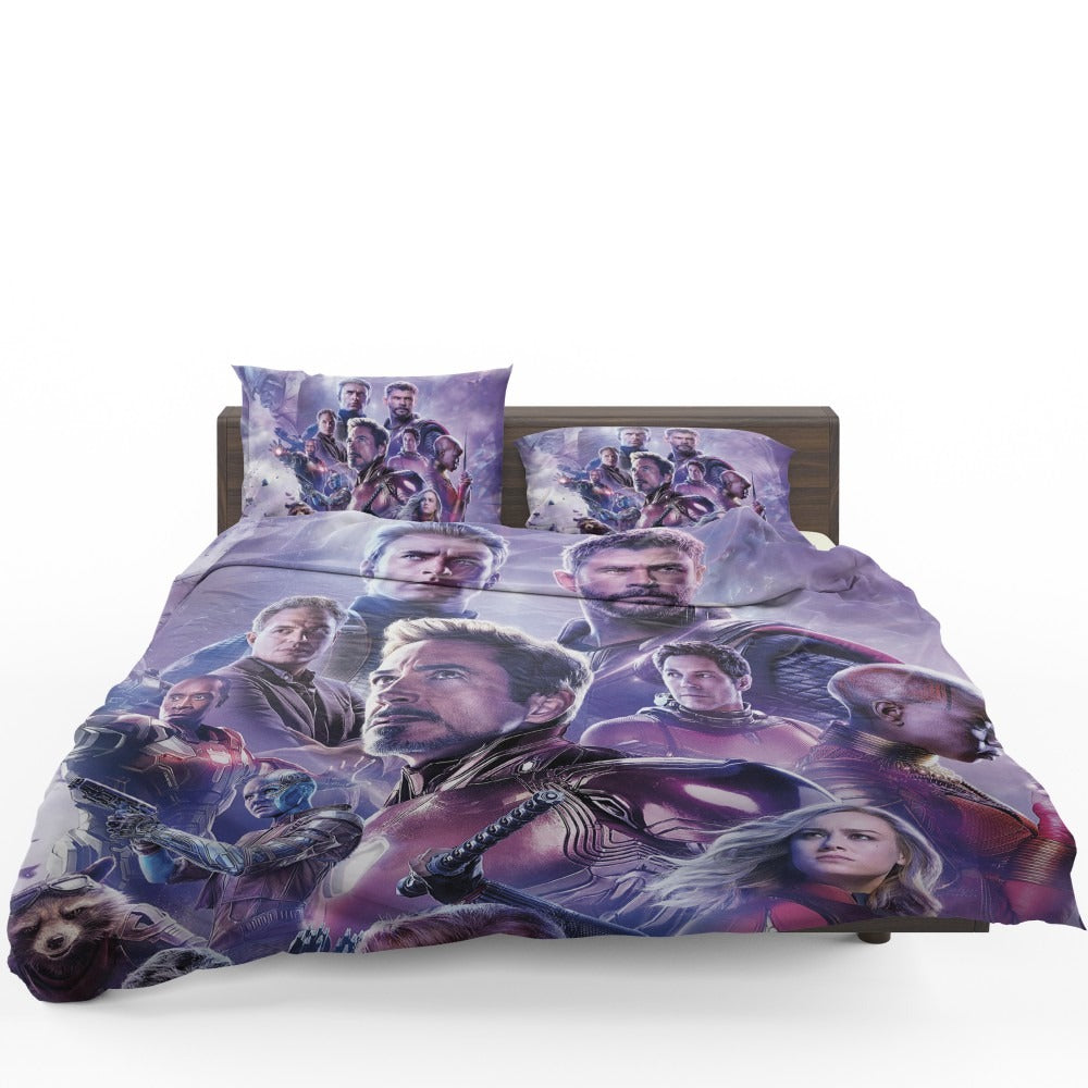 Avengers Endgame Movie Marvel Comics Bedding Set