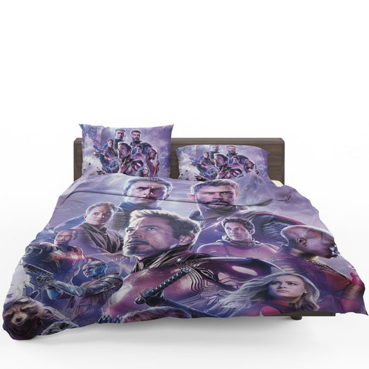 Avengers Endgame Movie Marvel Comics Bedding Set