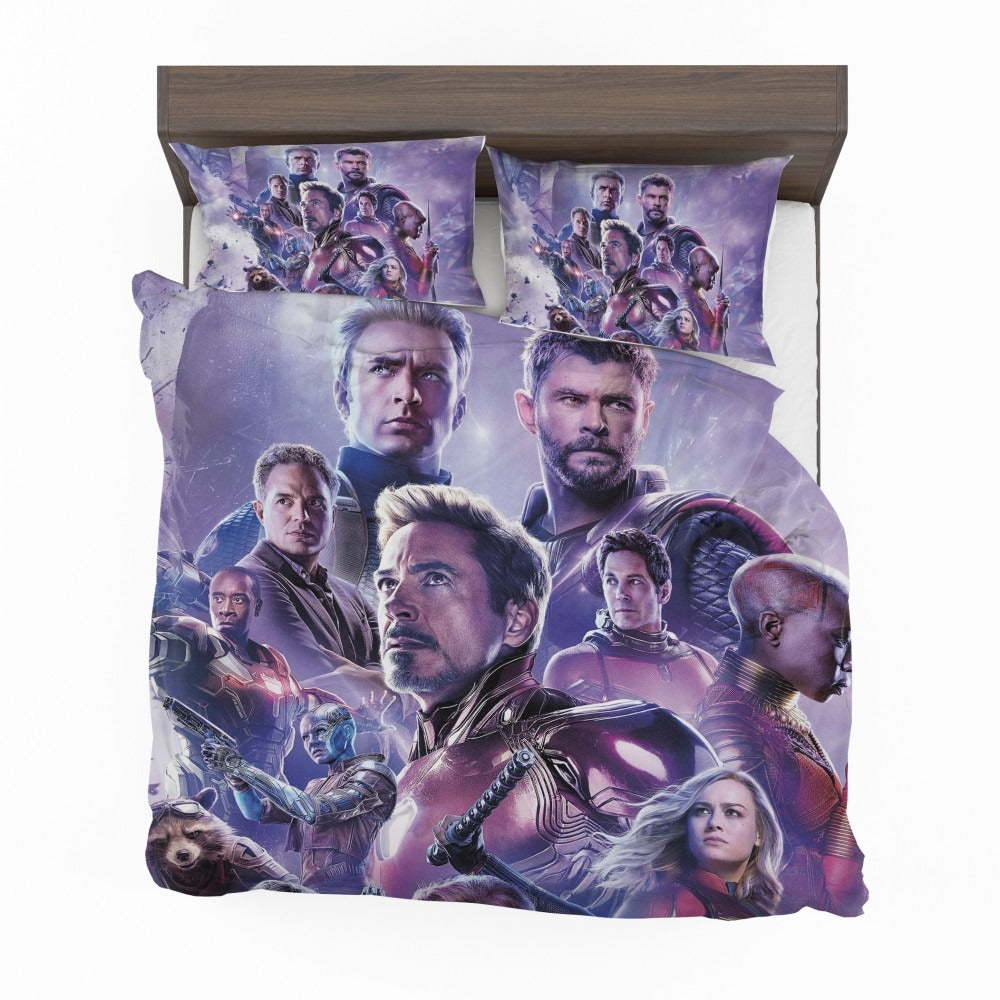 Avengers Endgame Movie Marvel Comics Bedding Set