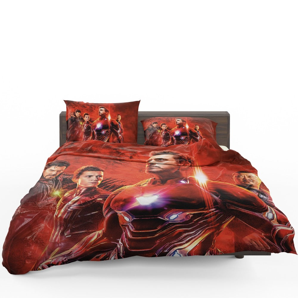 Avengers Infinity War Spider-Man Iron Man Doctor Strange Wong Bedding Set