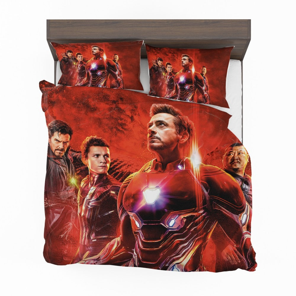 Avengers Infinity War Spider-Man Iron Man Doctor Strange Wong Bedding Set